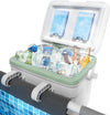 22L Pool Cooler with 2 Ice Pack, Extra Large Insulated Hanging Cooler for Above-Ground Pool, Fit Intex Bestway, for Poolside Camping & Outdoor Parties
