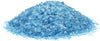 2 Lbs Jar 3-6mm Caribbean Blue Crushed Fire Pit Glass Glitter Glass Pebbles Gravel Stone for Crafts Resin Art, Garden Decoration, Fireplace