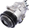 Air Conditioner AC Compressor with Clutch Compatible with 2014-2021 2.4L Jeep Cherokee, 2015-2017 2.4L Chrysler 200, Replace 68103197AA