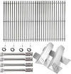 Repair Kit for Master Forge 1010037, 1010048 4 Burner Gas Grills, Grates, Burners, Heat Plates Set