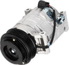 Air Conditioner Compressor w/Clutch Compatible with Buick Enclave 3.6L 2008-2012, Chevrolet Traverse 3.6L 2009-2012, GMC Acadia 3.6L 2007-2012