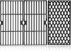 Cooking Grates for Dyna Glo DGH373CRP-D DGF371CRP-D Grill, 3-Pack Premium Cast Iron Replacement Grids