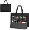 Full‑Size Griddle Storage Bag for Weber Spirit 300 Series & Genesis 300 Series Griddle, Padded Flat Top Cover with Pockets & Handles