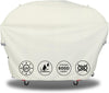 69 Inch Grill Cover 7758 for New 2022 Weber Genesis 400 Series 4 Burner Gas Grills, for Genesis E-435, S-435, SPX-435, EPX-435, Beige