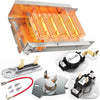 279838 Dryer Heating Element for Whirlpool Kenmore Maytag Amana Roper, Dryer Thermostat Thermal Fuse, Replaces 2406026 3403585 w10724237