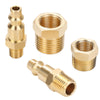 Winterize Plug to Male NPT Fittings Kit, Adapters to Winterize Blow Out Backflow Preventer and Pressure Vacuum Breaker (PVB) for Sprinkler Systems