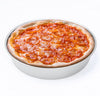 Chicago Style Deep Dish Pizza Pan 12x2.5 Inch, Round Hard Anodized Aluminum Pizza Pan for Oven, Pre-Seasoned Non-Stick Baking Kitchenware Pizza Pans