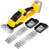 Hedge Trimmer Cordless for Dewalt 20V Battery, with Dual-Action Blade, 2 in 1 Handheld Grass Shears & Bush Trimmer for Yard, Garden, Lawn Care