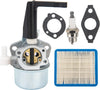 Carburetor 696065 Compatible with Briggs & Stratton 697422 110402 110412 215369 Tiller Engine Carb, Replace 110402-0206-E1 110412-0211-E1
