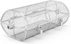 Universal Stainless Steel 15''L Rotisserie Grill French Fries Basket Fits for Any Gas and Kettle Grills