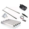 Repair Kit for Weber Spirit Side Knobs E-200, S-200, E-210, S-210 and Spirit 500 2 Burner Grills, Grill Burner + Flavor Bar + Ignitor+ Drip Pan