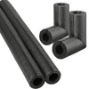 4 Pack Elbow Pipe Insulation Foam Tube Outdoor Wrap Pipe Covers Tubing Water Foam Covers for Outdoor Winter Irrigation, Sprinkler (1 Inch)