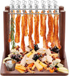 2 Rows Bacon Rack Tray 13 Inch Bacon Display Holder Simple, Hanger-Exquisite Bacon Serving Dishes-Housewarming Gifts