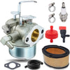 640152 Carburetor Kit for Tecumseh 640152A 640023 640051 640140 640260B HM80 HM90 HM100 8-10 HP Engine Snow Blower Mower 5000w Generator