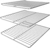 3Pk Cooking Grate Smoking Rack for Masterbuilt MB20071117 MB20071117 Electric 30 Inch Smokers, 14.6" x 12.2"
