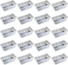 20Pcs Grease Tray Drip Pans Disposable Aluminum Foil Cup Liners for Member's Mark 4 Burner and Pro Series 5-Burner Flat Top Gas Griddles