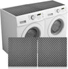 2 Pcs Washer Dryer Covers Top Protector Mat Non Slip Washing Machine Cover Dust Proof Quick Drying Protective Dust Cover Pad for Laundry Room 26.5"