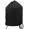 Grill Cover for 17 inch CUE WAY K2 SMOKEGUARDIAN ELITETOWER, Vertical Charcoal Smoker, 24" dia. x 35" H
