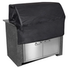 BBQ Grill Cover for Weber Summit S-660 Built in Grills, Waterproof 600D Heavyduty UV Resistant -45''(W) × 29''(D) × 26''(H), Black
