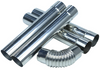 Wood Stove Pipe Flue Extension Stainless Steel Chimney, Diameter 2.36", 4 Straight with 1 Elbow(36cm/14.17in)