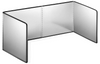 4 Sided Stainless Steel oil Splatter Guard, Grease Splatter Screen, Oil Guard, Foldable Oil Proof Baffle Splatter Guard