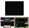 Heat Shield Mat for Grill, Wood Stove, Refrigerator, Heavy Duty Fireproof Cover Screen Protect Deck Railing from Grill, 3'x4'