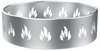 Fire Pit Stand for Solo Stove Bonfire and Other 19.5" Outside Firepit, 304 Stainless Steel Outdoor Fireplace Tools for Camping Fire Pits