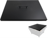 Fire Pit Burner Lid 28" x 28" Square Drop-in Burner Pan Firepit Cover