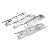 Grill Heat Plates 4 Pcs Kit for Char-broil 640-01303702-3 Model, 14 15/16 x 3 13/16'', Grill Replacement Parts