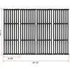 Cast Iron Cooking Grates for Broil King 4 Burner 8752-54, 8752-57, 8752-64, 8752-67, 8752-84, 8752-87, 9020-54NZ, 9020-57NZ Grills, 4Pcs 17 3/8" x 6 3/8"
