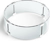 Round Fire Pit Glass Wind Guard, 23 x 6 inch, Thick 5/16'' Heat-Resistant Tempered Glass Guard