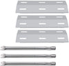 Rebuild Kit for Ducane S3200-LP, S3200-NG, S3400-LP, S3400-NG, S5200-LP, S5200-NG, S5400-LP, S5400-NG Grills, Burners & Heat Plates Set