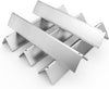 Heat Tent Plates Shields Flame Tamer Kit for Member's Mark Pro Series G54502-1, G62302-1 4-5 Burner Gas Grills