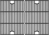 Cast Iron Cooking Grates for Pit boss Memphis 4-1 Grills, 17'' x 11'' x 2 pcs Kit