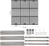 Repair Parts for Char-Griller 3000, 3001, 3008, 3030, 5050, 5072, 5252, 5650 Grill, Gas Grill Burners + Heat Plates + Grates + Igniter