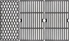 Cooking Grates for Dyna Glo DGH450CRP, DGB494SPB, DGF493BNP, DGB495SDP-D, DGH474CRP etc Gas Grills, 16.5'' x 27.7''