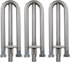 U Shape Grill Burner 3Pcs fits Brinkmann 810-8905-S, 810-8907-S Grills